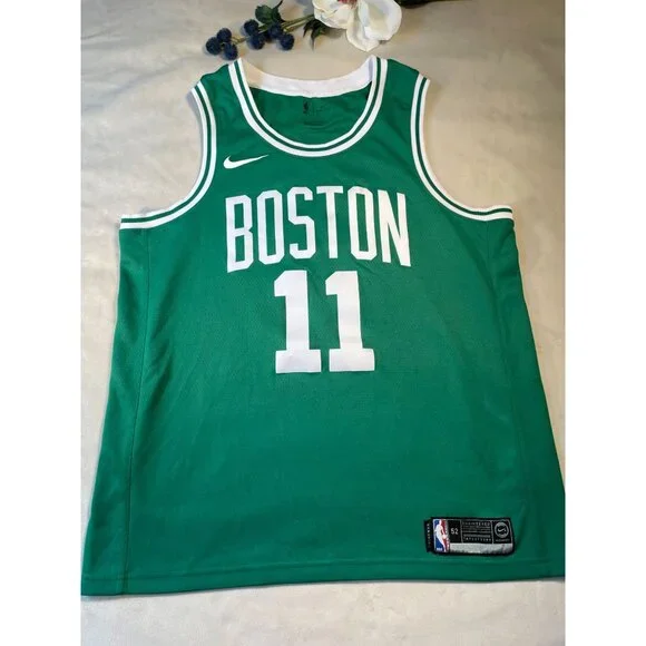 Boston Celtics Kyrie Irving NBA Swingman Jersey Sz 52 NikeConnect Sportswear Grn - Picture 1 of 8